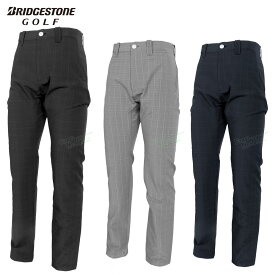 【1/25 エントリー/抽選で最大100%ポイントバック】 ブリヂストンゴルフ BridgestoneGolf ゴルフウエア メンズ ロングパンツ 裏起毛 ストレッチ 撥水 「 FGM05K 」 2025秋冬モデル 【当店在庫品】