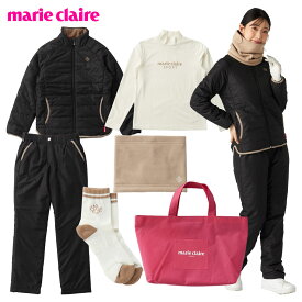 【11/15 エントリー/抽選で最大100%ポイントバック】 マリ・クレール marie claire ゴルフ 福袋 2026新春 レディスウエア 「 735-100 」 豪華6点セット 【12月中旬発送予定 御予約中】