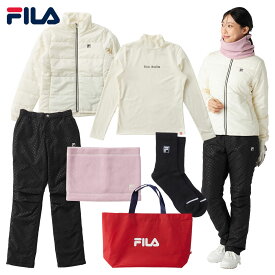 【11/15 エントリー/抽選で最大100%ポイントバック】 フィラゴルフ FILA GOLF ゴルフ レディスウエア 福袋 2026新春 「 795-100 」 豪華6点セット 【12月中旬発送予定 御予約中】