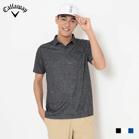 キャロウェイ ゴルフ Callaway GOLF ゴルフウエア メンズ 半袖シャツ 吸汗速乾性 UPF50 -3℃裏クール 「 C26134121 」 2026春夏モデル 【当店在庫品】