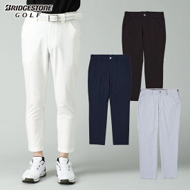 【8/10 エントリー/抽選で最大100%ポイントバック】 ブリヂストンゴルフ BridgestoneGolf ゴルフウエア メンズ 9分丈パンツ 4WAYストレッチ 軽量 撥水 防透け 「 IGM04K 」 2026春夏モデル 【当店在庫品】