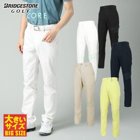 【8/10 エントリー/抽選で最大100%ポイントバック】 ブリヂストンゴルフ BridgestoneGolf ゴルフウエア メンズ ロングパンツ ストレッチ 4WAYストレッチ 撥水 「 IGR01K 」 2026春夏モデル 【当店在庫品】