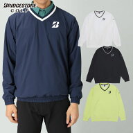 ブリヂストンゴルフ BridgestoneGolf ゴルフウエア メンズ プルオーバー 長袖 Vネック ShinCloストレッチ…