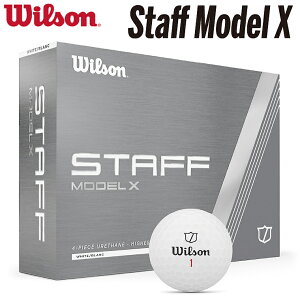 �y5/18 �G���g���[/���I�ōő�100%�|�C���g�o�b�N�z Wilson �E�B���\�� ���{���K�i Staff Model X �X�^�b�t���f�� �G�b�N�X �S���t�{�[�� 1�_�[�X(12����) 2025���f�� �y���X�݌ɕi�z
