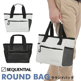 シーケンシャルゴルフラウンドバッグ「SEQUENTIAL GOLF SQRB-5001」送料無料 即日出荷2025年NEWモデル日本正規品他では手に入らない希少性商品