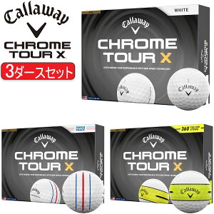 �܂Ƃߔ����L�����E�F�C�N���� �c�A�[ �G�b�N�X�S���t�{�[��3�_�[�X�Z�b�g36����CALLAWAY CHROME TOUR X2026�N���f�����{���K�i