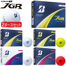 【マラソン5倍7/19 20時〜7/26 2時まで】まとめ買いブリヂストンゴルフツアービー ジェイジーアールサイドマーク入り ゴルフボール2ダースセット(24個入り)「BRIDGESTONE GOLF TOUR B JGR」2025年モデル日本正規品