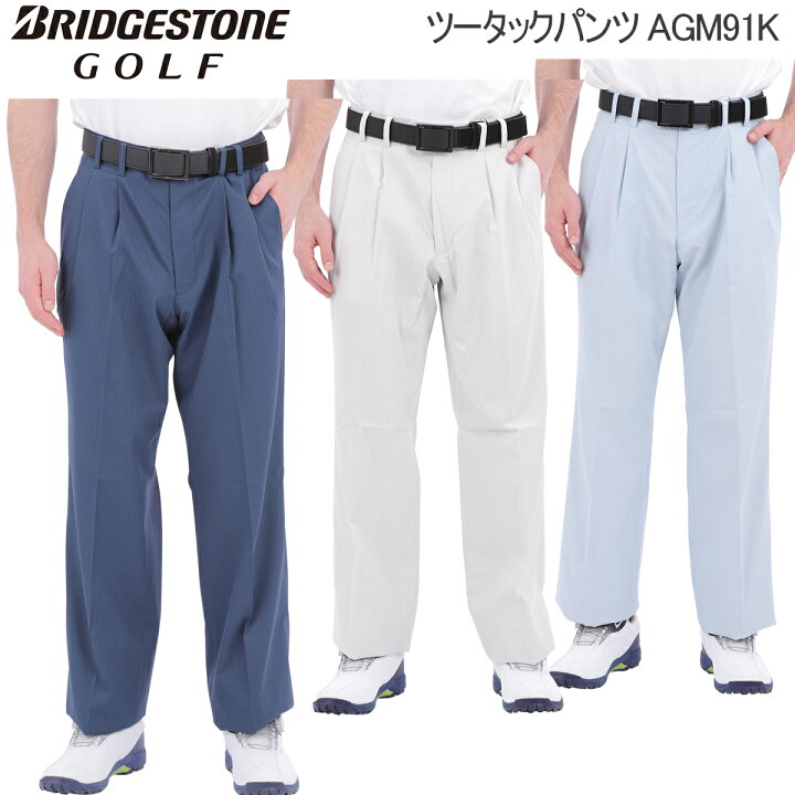 楽天市場】ブリヂストンゴルフ2タックロングパンツシャドーストライプ 