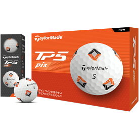 まとめ買いテーラーメイドTP5 Pixゴルフボール5ダースセット60個入りTaylor Made TP 5 Pix【あす楽対応】2024年モデル日本正規品