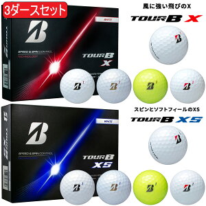 �y�}���\��P5�{2/10 1:59�܂Łz�u���a�X�g���S���t�c�A�[�r�[ �G�b�N�X �G�b�N�X�G�X�T�C�h�}�[�N���� �S���t�{�[��3�_�[�X�Z�b�g(36����)�uBRIDGESTONE GOLF TOUR B X XS�v2026�N���f�����{���K�i