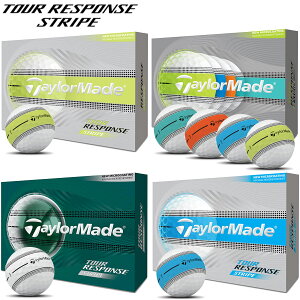 �e�[���[���C�h�c�A�[���X�|���X �X�g���C�v�S���t�{�[��1�_�[�X(12����)�uTaylor Made TOUR RESPONSE STRIPE�v2026�N���f�����{���K�i