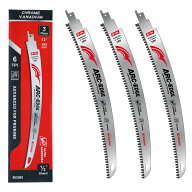 EZARC(イザーク) レシプロソー替刃 生木用 曲刃 6山 高速切断 クロムバナジウム鋼 衝擊燒入 長寿命 生木…