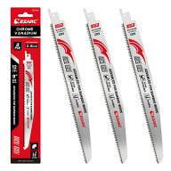 EZARC レシプロソー 替刃 竹切り用 全長230mm 12山 レシプロソーブレード 竹伐採用 セーバーソー 替刃 竹…