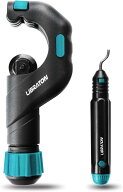 LIBRATON パイプカッター 切断能力5～50mm ステンレス用 チューブカッター HSSバリ取りバー付き 銅管・ア…