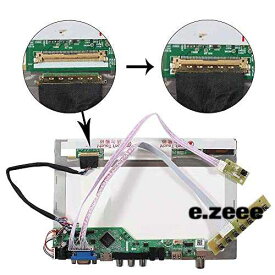 VSDISPLAY HDMI VGA AV USB LCDコントローラー基板 対応 N070ICG-LD1 LD4 B101EW05 LP101WX1 HSD101PWW1 N101ICG-L11 PO101WX01 7インチ 10.1インチ 1280x800 LVDS 40pin 液晶パネル