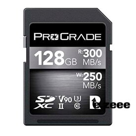 ProGrade Digital (プログレードデジタル) 【SDXC UHS-II V90】 COBALT 300R メモリーカード 輸入品 (128GB)