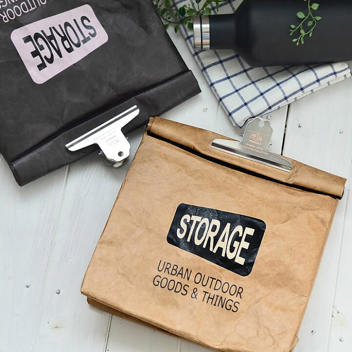 楽天市場 保冷バッグ お弁当 Storage クラッチバッグ クリップ付 保温 ランチ ランチバッグ おしゃれ メンズ かわいい かっこいい 男性 大きめ 紙 ペーパー 庭と雑貨のある家 Eze エズ