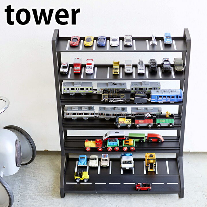 楽天市場】【レビュー特典付】ミニカー＆レールトイラック タワー 