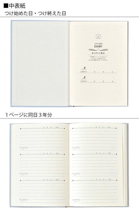 楽天市場 クローズピン みんなの文具 3年連用日記 日記帳 3年日記 日記帳 かわいい 記録 連用日記 3年日記 日記 B6 デザイン 育児日記 ギフト おしゃれ かわいい シンプル ピンク 母の日 成長記録 庭と雑貨のある家 Eze エズ