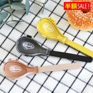 [半額SALE]コペルト 抗菌スプーン＆ハーフケース お弁当 スプーン スープジャースプーン 携帯用スプーン …