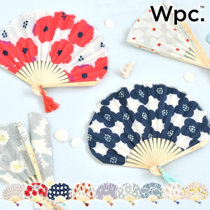 扇子 レディースかわいい Wpc. Patterns ギフトボックス入り扇子 花柄 扇子袋付き せんす うちわ 団扇 扇子 レディース ネイビー 夏 浴衣 着物 母の日ギフト 和小物 猫 おしゃれ 北欧 テキスタイ