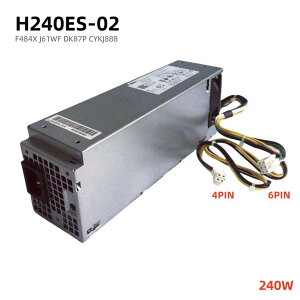 �����V�i DELL VOSTRO 3660 3667 3668 3669 3681 3470 3267 3268 OptiPlex 3050 5050 7050 MT�p �f�X�N�g�b�v�p PC 240W 6-PIN �d�����j
