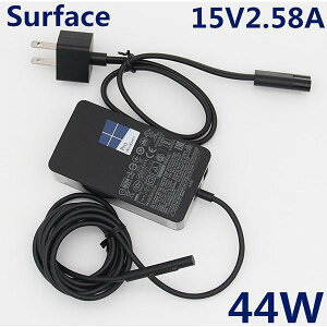 �V�i Microsoft���� Surface Book Surface Pro 6,Pro 5,Pro 4,Pro 3 AC�A�_�v�^�[ �[�d�� Model 1800 15V~2.58A, 5V~1A 44W �d���P�[�u