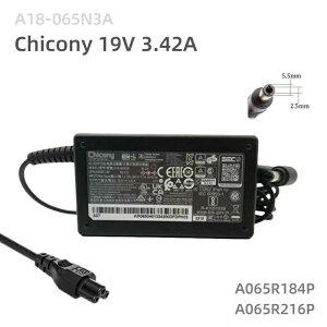 �����V�i Chicony A18-065N3A 19V 3.42A �Ή� MSI Modern 14 A10M A10RAS A10RB Modern 15 A10M A10RAS A10RB a4mw a5mw�ȂǗp A065R184