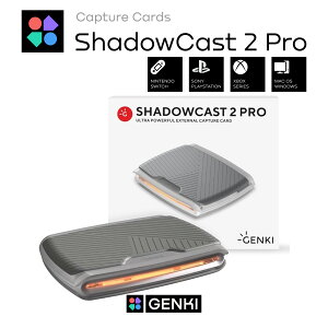 �y���K�̔��X�z Genki Shadow Cast 2 Pro Nintendo Switch2 �X�C�b�` Play Station5 PS �v���X�e Steam Deck HDMI �o�� �V���h�E�L���X�g2�v�� ���y�� 4K60fps �Q�[�� VRR HDR �L���v�`���[�f�o�C�X �p�X�X���[ �^�� �z