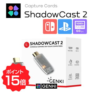 ySPZ[Ԍ|Cg15{zyK̔Xz Genki Shadow Cast2 Lv`[{[h Nintendo Switch2 XCb` Play Station5 PS vXe Steam Deck HDMI VhELXg2 Lv`[jbg y
