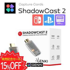 y}\15OFFzyK̔Xz Genki Shadow Cast2 Lv`[{[h Nintendo Switch2 XCb` Play Station5 PS vXe Steam Deck HDMI o VhELXg2 Lv`[jbg y 