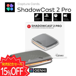 yubNtCf[15OFFzyK̔Xz Genki Shadow Cast 2 Pro Nintendo Switch2 XCb` Play Station5 PS vXe Steam Deck HDMI o VhELXg2v y 4K60fps Q[ VRR HDR Lv`