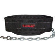 【本気のトレーニーに贈る】 GRIZZLYナイロンディッピングベルト （耐荷重40kg）