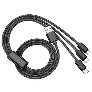 3in1 iPhone [dP[u Type-C USBP[u Micro USB[dR[h GALAXY AQUOS Xperia google pixel Redmi note HUAWEI OPPO Reno ZenFone xm arrows Z Xiaomi X}z [d }[d P[u fh~ 2.1A v[