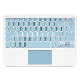 タッチパッド付き Bluetoothキーボード iPad iPhone Android Windows iOS ワイヤレスキーボード iPad A16 iPad Air 10.9インチ iPad 第11世代 第10世代 10.2インチ iPad Pro 13インチ 11インチ M5 M4 M3 M2 US配列 スマホ タブレット【100864/101131専用】Ewin 送料無料