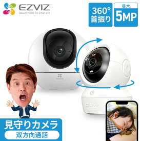 【EZVIZ★充実機能の見守りカメラ】 会話 できる ジェスチャー検知 ペット検知 室内 屋内 置き型 家庭用 wifi対応 有線 首振り 自動追跡 アレクサ 対応 スマホ 連動 通話 パンチルト 4MP 高齢者 介護 見守りカメラ ペットカメラ ベビーカメラ 防犯カメラ H6c Pro H6