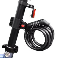 DAHON ダホン 純正 自転車ワイヤーロック 鍵 ダイヤル番号5桁式 鋼合金 耐雨水 耐腐食 耐錆 長さ1.2m