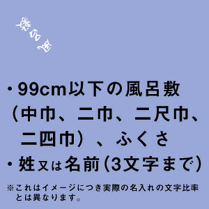 風呂敷 ふくさ 追加オプション プリント ペンテックス 名入れ 99cm以下の風呂敷 ふくさに姓又は名前 3文字まで 一升餅 1歳 誕生日 バッグ ふろしき お祝い ギフト プレゼント 出産内祝い 出産