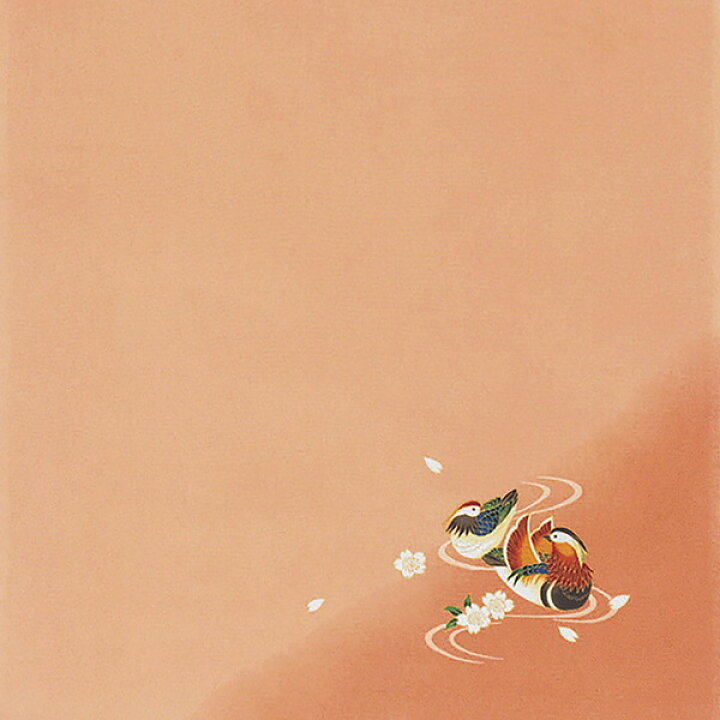 楽天市場】風呂敷 正絹 ちりめん 45cm 中巾 おしどり 5号 縮緬 友禅  