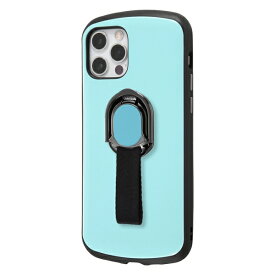 iPhone 12・12 Pro 国内メーカー品 耐衝撃ケース ProCa TailRing ペールブルー シンプル スマホケース 携帯ケース けいたいケース アイフォン12 アイフォン12プロ ドコモ au ソフトバンク