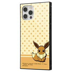 iPhone 12 ・ 12 Pro 国内メーカー品 ポケットモンスター 耐衝撃 ハイブリッドケース KAKU イーブイ iPhone12 アイフォン12 アイフォン12プロ スマホケース ドコモ au ソフトバンク