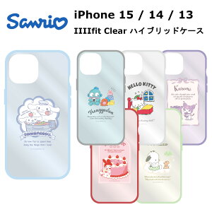 O}fB[Y iPhone 15 / 14 / 13 [J[i P[X Jo[ iPhone15/14/13 ACtH tBteB[ tH[eB[ T[eB[ ACz X}zP[X IIIIfit Clear TI Vi[