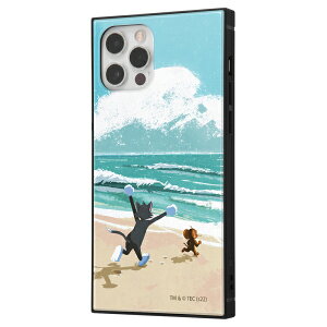 iPhone 12 / 12 Pro 国内メーカー品 ケース カバー iPhone12/12Pro アイフォントゥエルブ トゥエルブプロ アイホン スマホ 携帯ケース 耐衝撃ハイブリッドケース KAKU トムとジェリー アートコレクショ