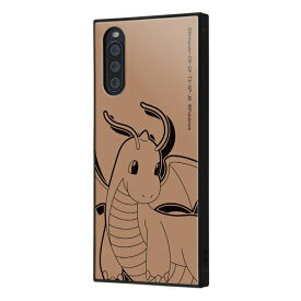 Xperia 10 IIILite 10III 国内メーカー品 ケース カバー Xperia10III 10IIILite ポケットモンスター 耐衝撃ハイブリッドケース KAKU サトシ カイリュー ポケモン オシャレ 可愛い