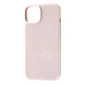 iPhone14/13 国内メーカー品 オープンレザーケース キラキラ GLITZY SUGAR ライトピンク アイフォンフォーティーン アイフォンサーティーン スマホケース 携帯ケース けいたいけーす 可愛い オシャレ