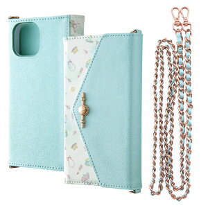 iPhone 15 国内メーカー品 ケース カバー iPhone15 アイフォン フィフティーン アイホン スマホケース 携帯ケース ディズニー 手帳型レザーケース Collet ショルダーストラップ付き アリエル 可愛