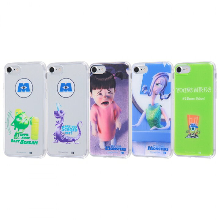 楽天市場 Iphone Se 第3世代 第2世代 Iphone8 Iphone7 国内メーカー品 ケース カバー ディズニー Tpu 背面パネル モンスターズインク マイク ブー セリア ランドール モンスターズユニバーシティ 保護 おしゃれ 可愛い スマホケース アイフォンse ドコモ Au