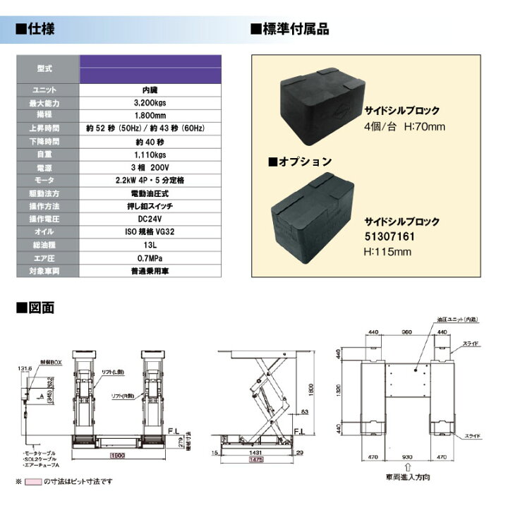 楽天市場】Bishamon ビシャモン スギヤス パンタ式 トータスIII リフト 