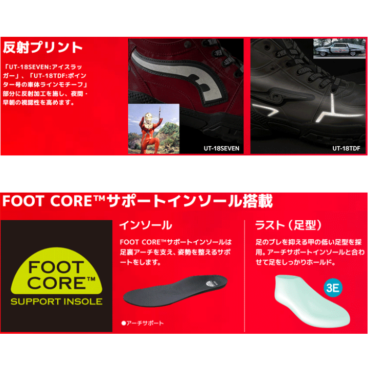 楽天市場】弘進ゴム ウルトラセブン/ULTRASEVEN UT-18 安全靴 楽天市場】弘進ゴム ウルトラセブン/ULTRASEVEN UT-18 安全靴