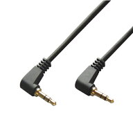 マラソン期間中ポイント10倍/[RSL]3.5mm ステレオミニプラグケーブル 60cm(L型-L型 オス-オス) オーディ…